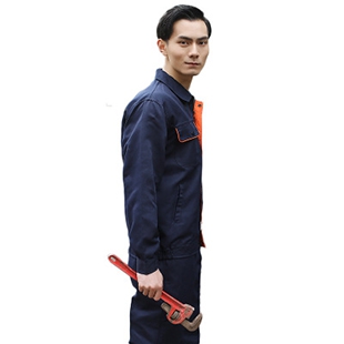 春秋长袖工作服套装定制